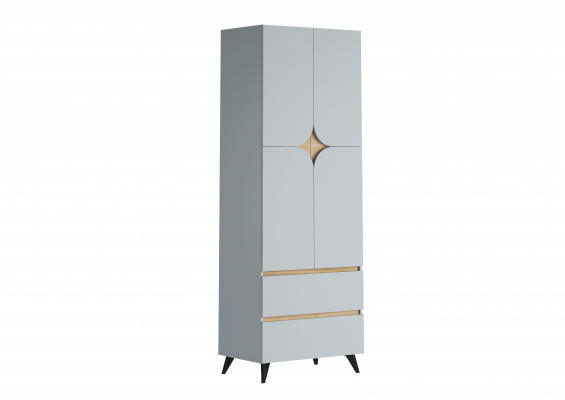 Шкаф двухдверный Монро ШК-002 (Стиль)